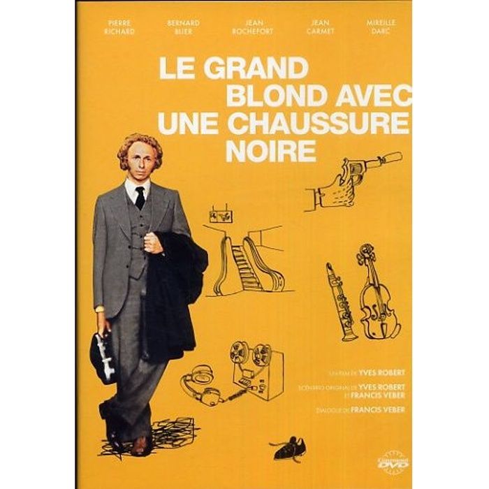 Pierre Richard Le Grand Blond Avec Une Chaussure Noire DVD Le grand blond avec une chaussure noire - Achat / Vente dvd film Le