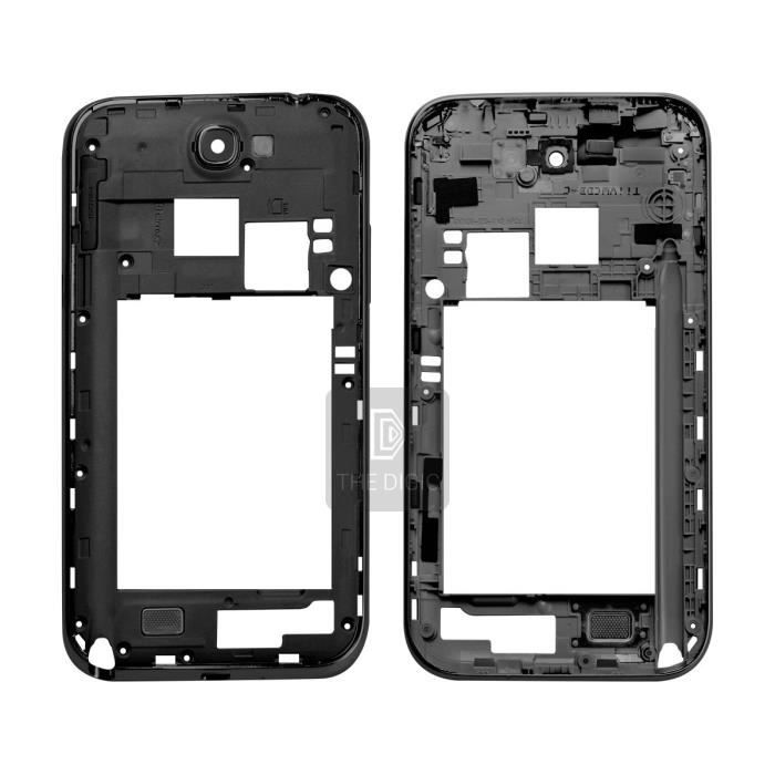 Châssis Milieu Pour Samsung Galaxy Note 2 N7100 Noir Achat pièce