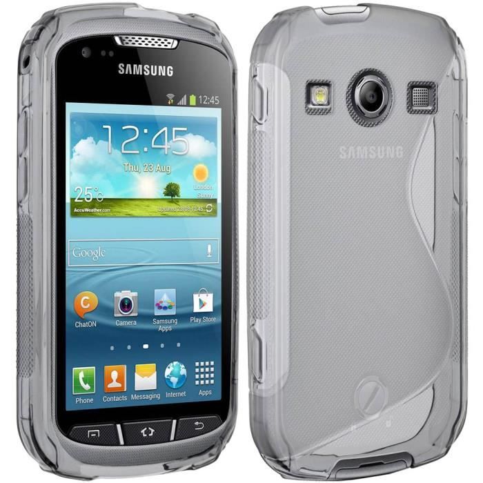Galaxy Xcover 2 Transparent Achat / Vente Etui S line Samsung Galaxy