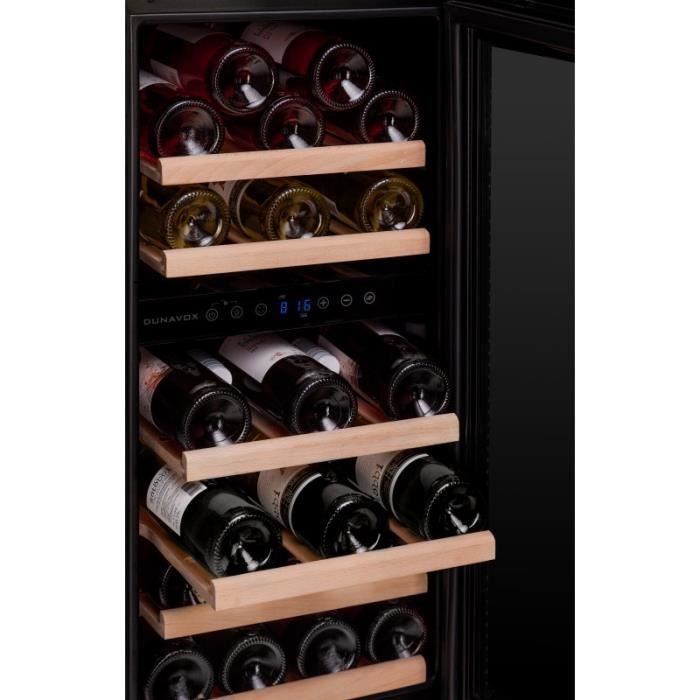CAVE A VINS ENCASTRABLE BI TEMPEREATURE 32 BOUTEILLES1