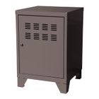 PETIT MEUBLE DE RANGEMENT Rangement PIERRE HENRY 1 porte taupe 40x40x57.5