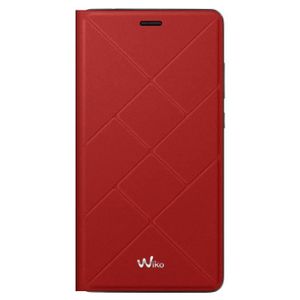 Wiko Etui Jetlines Pulp 4G Rouge