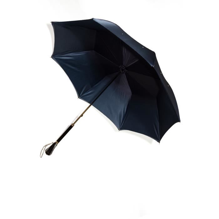 Grand parapluie bleu en swarovski Exceptionnel parapluie haut de