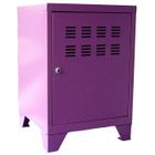 PETIT MEUBLE DE RANGEMENT Rangement PIERRE HENRY 1 porte prune 40x40x57.5
