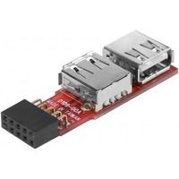 CARTE CONTROLEUR ADAPTATEUR 2 PORTS USB SUR CARTE MERE