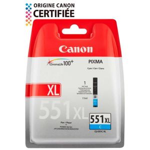 CANON Cartouche d'encre CLI-551XL C BL - Cyan