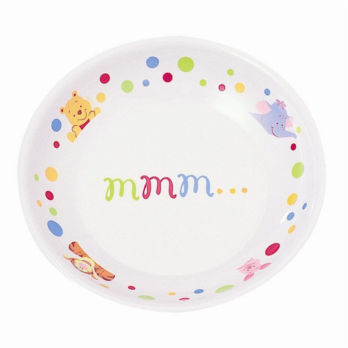 Assiette creuse Bébé en porcelaine peinte à la main : Vaisselle, verres par