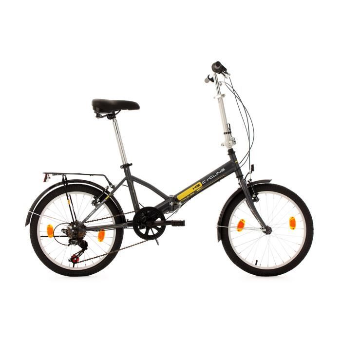 vélo pliable 20'' toulouse gris tc 34 cm Achat / Vente vélo pliant