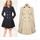 Long manteau femme veste caban tendance bleu ma...
