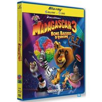 BLU RAY  DESSIN ANIME Blu-Ray Madagascar 3 : bons baisers d'Europe