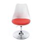  Chaise bicolore POP Blanc et Rouge