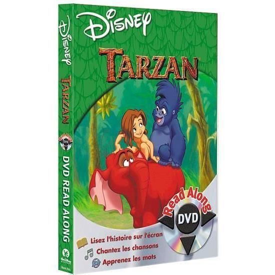 DVD Read Along Tarzan en dvd intéractif pas cher Cdiscount