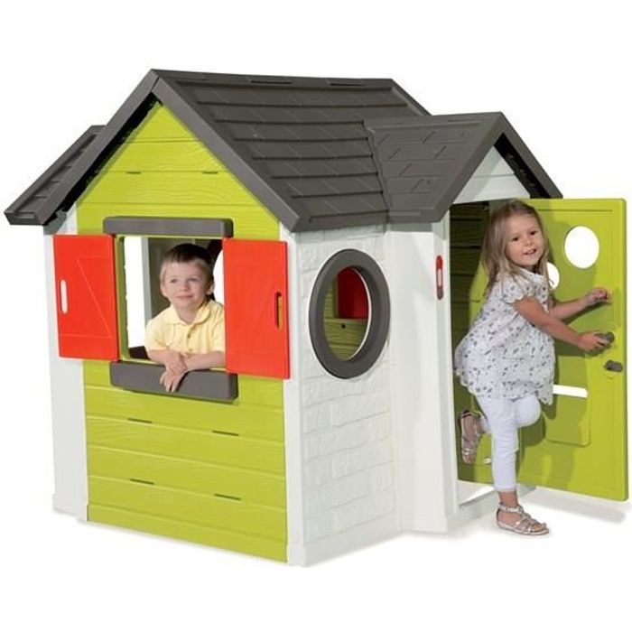 SMOBY Maison enfant My House Achat / Vente maisonnette extérieure