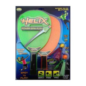 HELIX Set de 2 Raquettes et 2 Volants SPORT