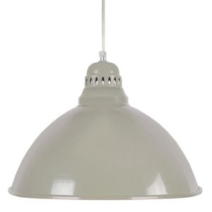 TOSEL Lustre - suspension Bacino E27 25 W ?44 cm Beige
