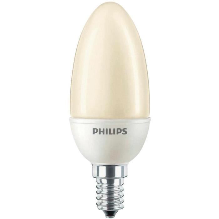 Ampoule Philips à économie d'énergie E14 8W bla… Achat / Vente