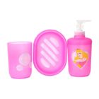 SET ACCESSOIRES SALLE DE BAIN PRINCESS Set salle de bain 3 pièces