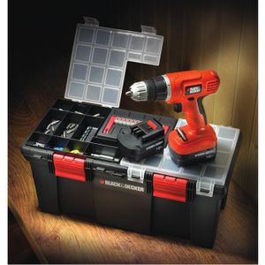PERCEUSE - VISSEUSE Black&Decker Perceuse 12V avec toolbox