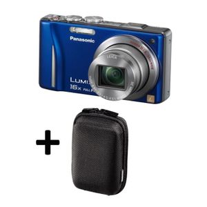 COMPACT Panasonic Lumix DMC-TZ20 Bleu + étui