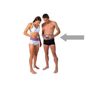 CEFAR Ceinture d'électrostimulation Slimform Mixte