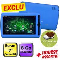 TABLET PC Storex eZee'Tab7 Color Bleu 8Go