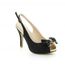 ESCARPIN Escarpin nœud strass LISA     Noir