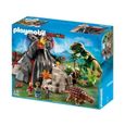 FIGURINE Playmobil - 5230 - Tyrannosaure Et Saichania