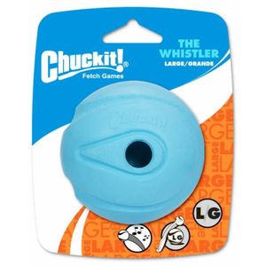 CHUCKIT! The whistler 1-PK - Balle qui siffle L en caoutchouc ? 7,5cm - Pour chien