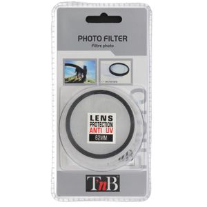 T'nB Filtre UV 62mm DCFUV62 - Pour appareil photo numérique Reflex