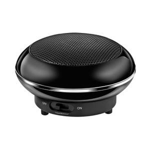 Wavemaster Enceintes MOBI Noir - 3,8W - PC/Mobile/Tablette/Lecteur MP3-MP4