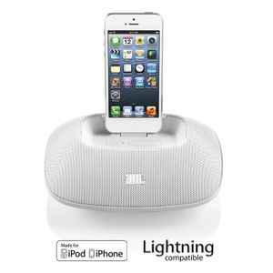 STATION D'ACCUEIL JBL OnBeat Micro Lightning- Docking iPhone 5 STATION D'ACCUEIL JBL OnBeat Micro Lightning- Docking iPhone 5