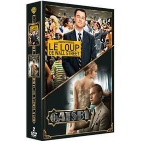 DVD COFFRET GATSBY LOUP DE OF WALL STREET 2DVD en dvd film pas cher