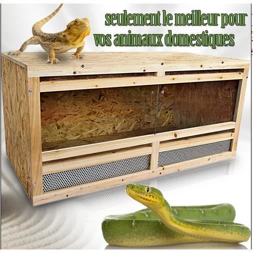 terrarium pour reptiles ou tortues Achat / Vente vivarium terrarium