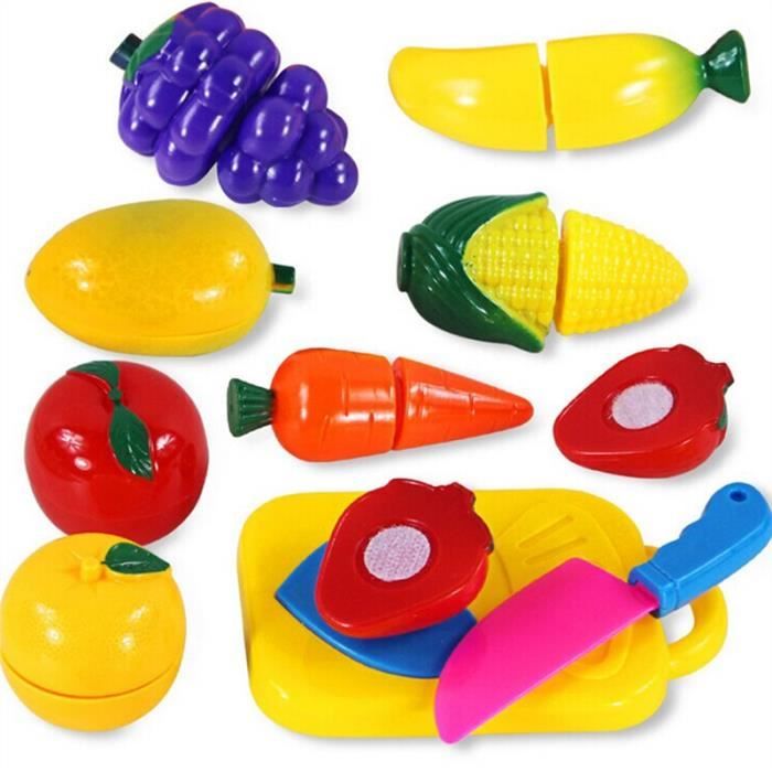 Cuisine Jouet Enfant 75 Pièces – Fruits Et Légumes à Découper, Jeu D'imitation éducatif Pour Les Petits De 3 à 5 Ans - 3