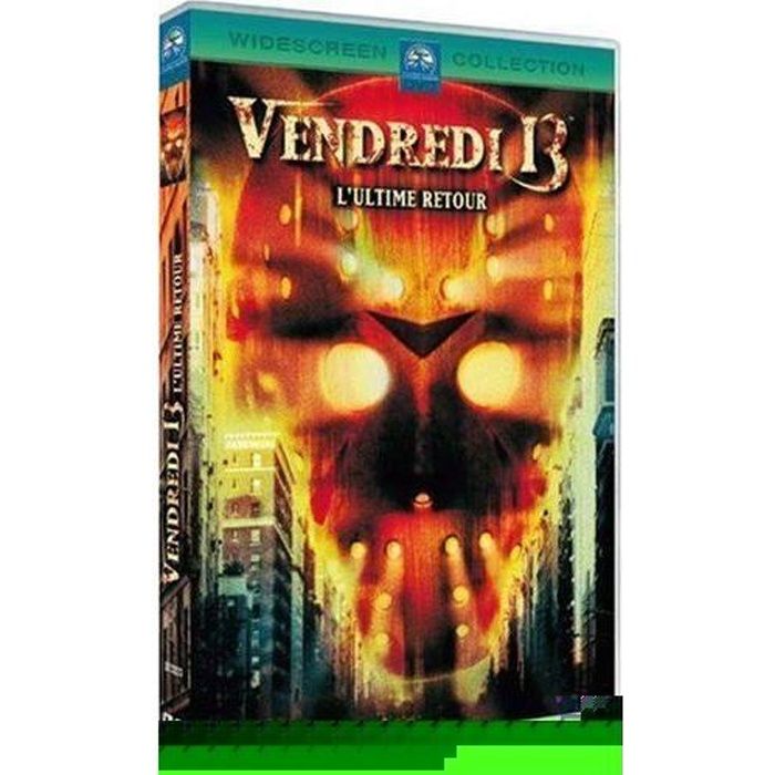 Vendredi 13 Chapitre Viii L Ultime Retour DVD Vendredi 13, chapitre 8 : l'ultime retour en dvd film pas cher