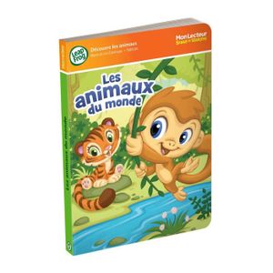 LIVRE TISSU - BOIS LEAPFROG Mon Lecteur Scout et Violette Les animaux LIVRE TISSU - BOIS LEAPFROG Mon Lecteur Scout et Violette Les animaux