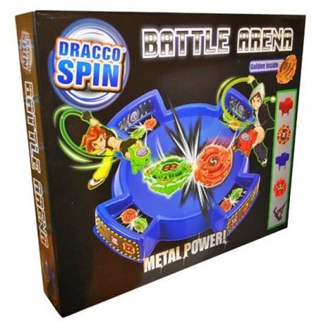 Toupies Dracco Spin Metal Power Ar?�ne de - Achat / Vente toupie - lanceur - Cdiscount