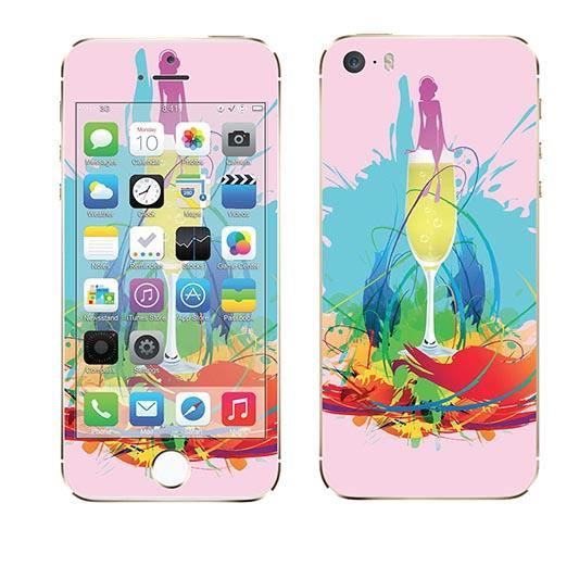 Skin Stickers pour apple iphone 5S (Sticker Glamour girl) Achat