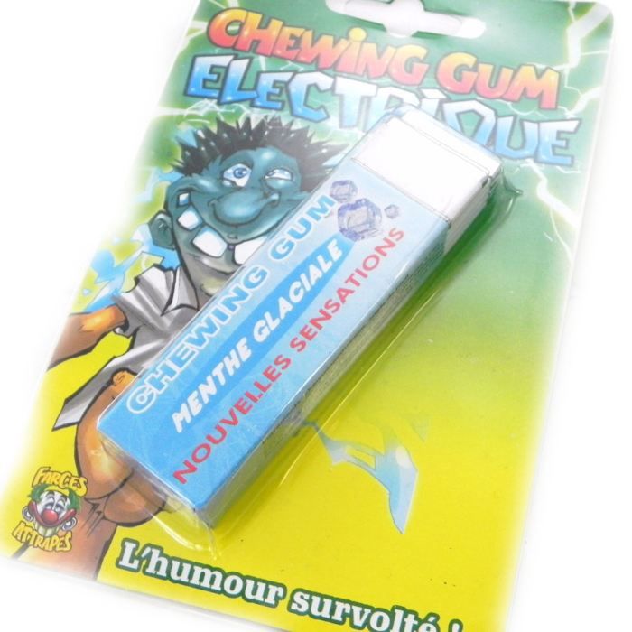 Chewing Gum électrique - prank - La Beaufitude Chewing Gum électrique - prank - La Beaufitude