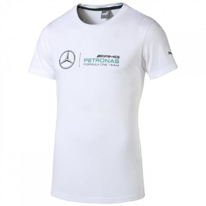 puma mercedes t shirt white