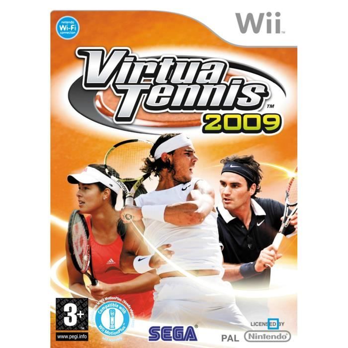VIRTUA TENNIS 2009 / JEU CONSOLE NINTENDO WII Achat / Vente jeux wii VIRTUA TENNIS 2009 WII