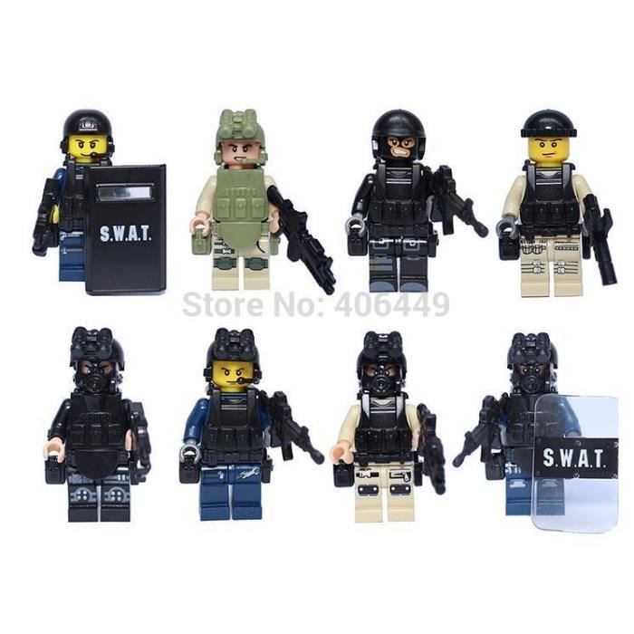 personnages swat police type lego Achat / Vente assemblage