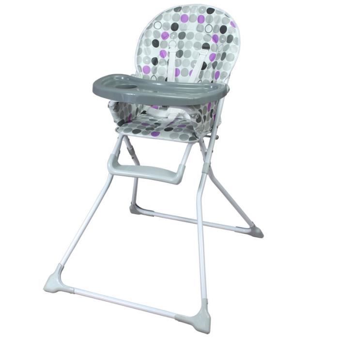 Chaise haute bébé pliante  Achat / Vente chaise haute 3700681505234