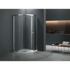 DOUCHE - RECEVEUR Paroi de douche BREDA quart de cercle 90x90x185…