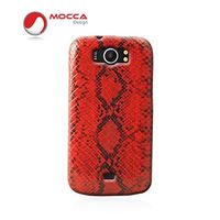 Coque Mocca Design Rouge Brillante Façon Python p Coque Mocca Design Rouge Brillante Façon Python p
