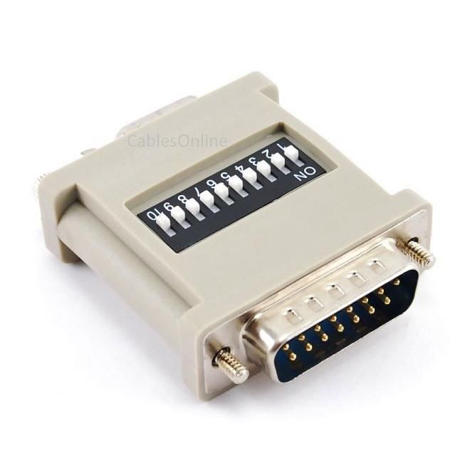 CABLING® Adaptateur écran VGA PC vers MAC Achat / Vente adaptateur
