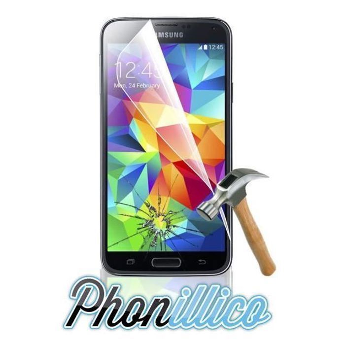 Film protection VERRE Trempé Samsung Galaxy S5 Achat / Vente Film