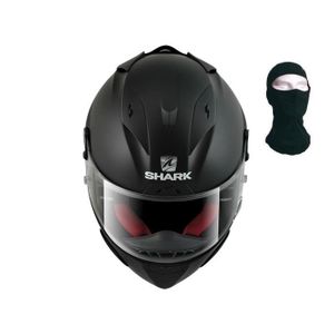 SHARK Casque intégral Race R Pro noir mat + Cagoule