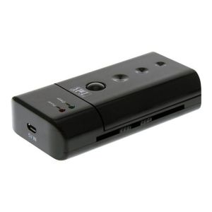 T'nB CHUB2 Chargeur universel de batteries + Câble de recharge USB/micro USB fourni - Noir