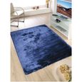 TAPIS - DESSOUS DE TAPIS Tapis Lula Bleu 160 x 230 (Shaggy)
